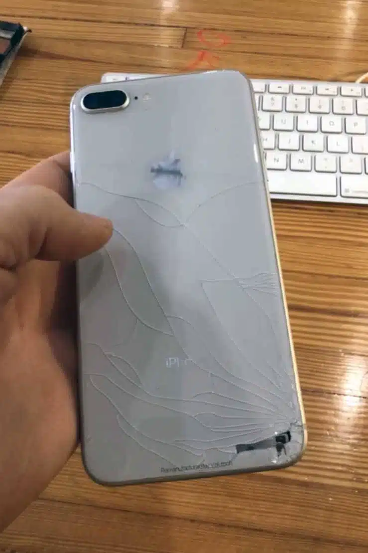 Back of iPhone cracked - How to fix iPhone back glass